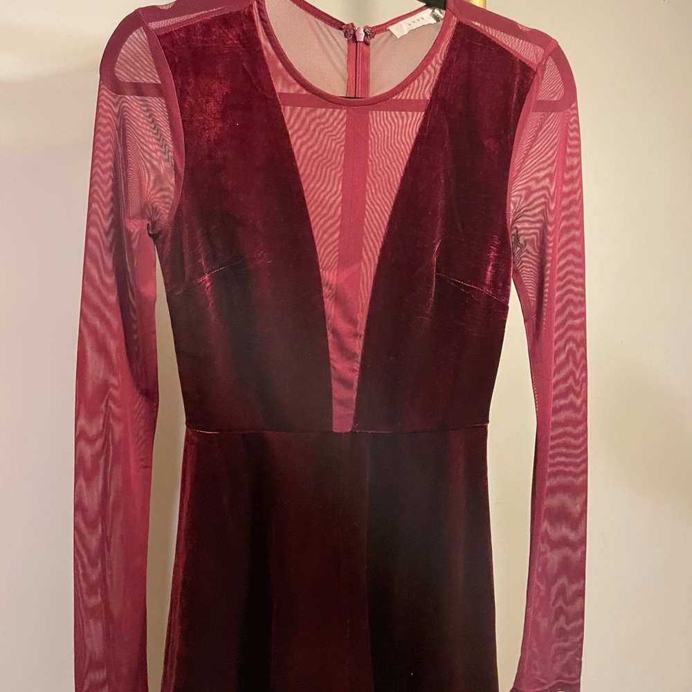 Boutique sheer sleeve romper